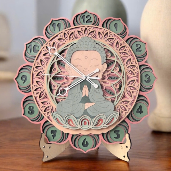 TreeDecor - Đồng hồ trang trí làm từ gỗ