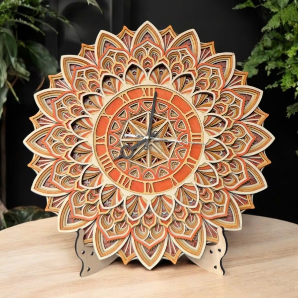 TreeDecor - Đồng hồ trang trí làm từ gỗ