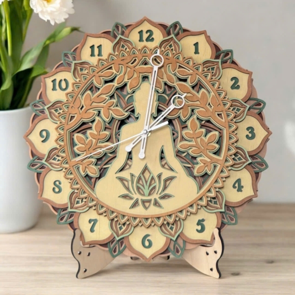 TreeDecor - Đồng hồ trang trí làm từ gỗ